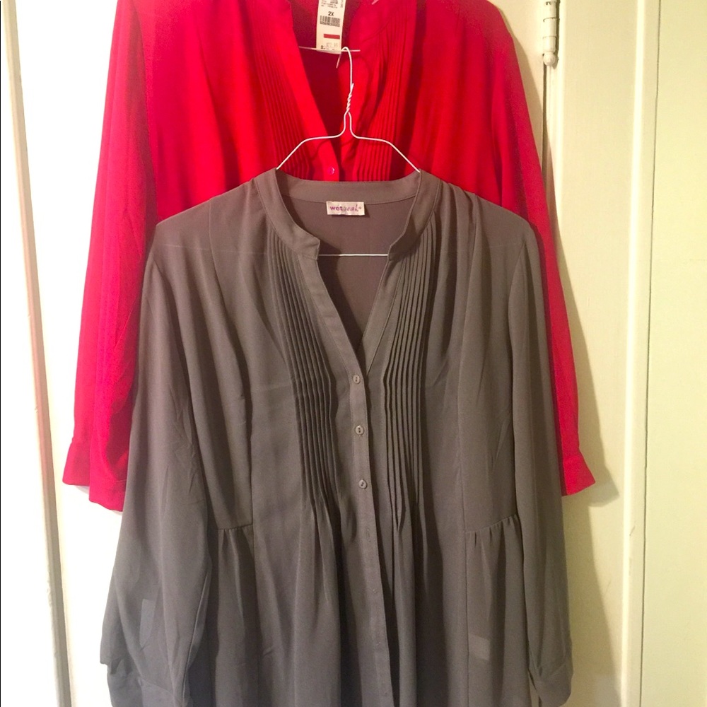 Wet seal top bundle 2x
